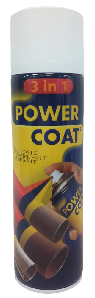POWER COAT 3IN1 SPRAY TRAFIKKHVIT v:3453852