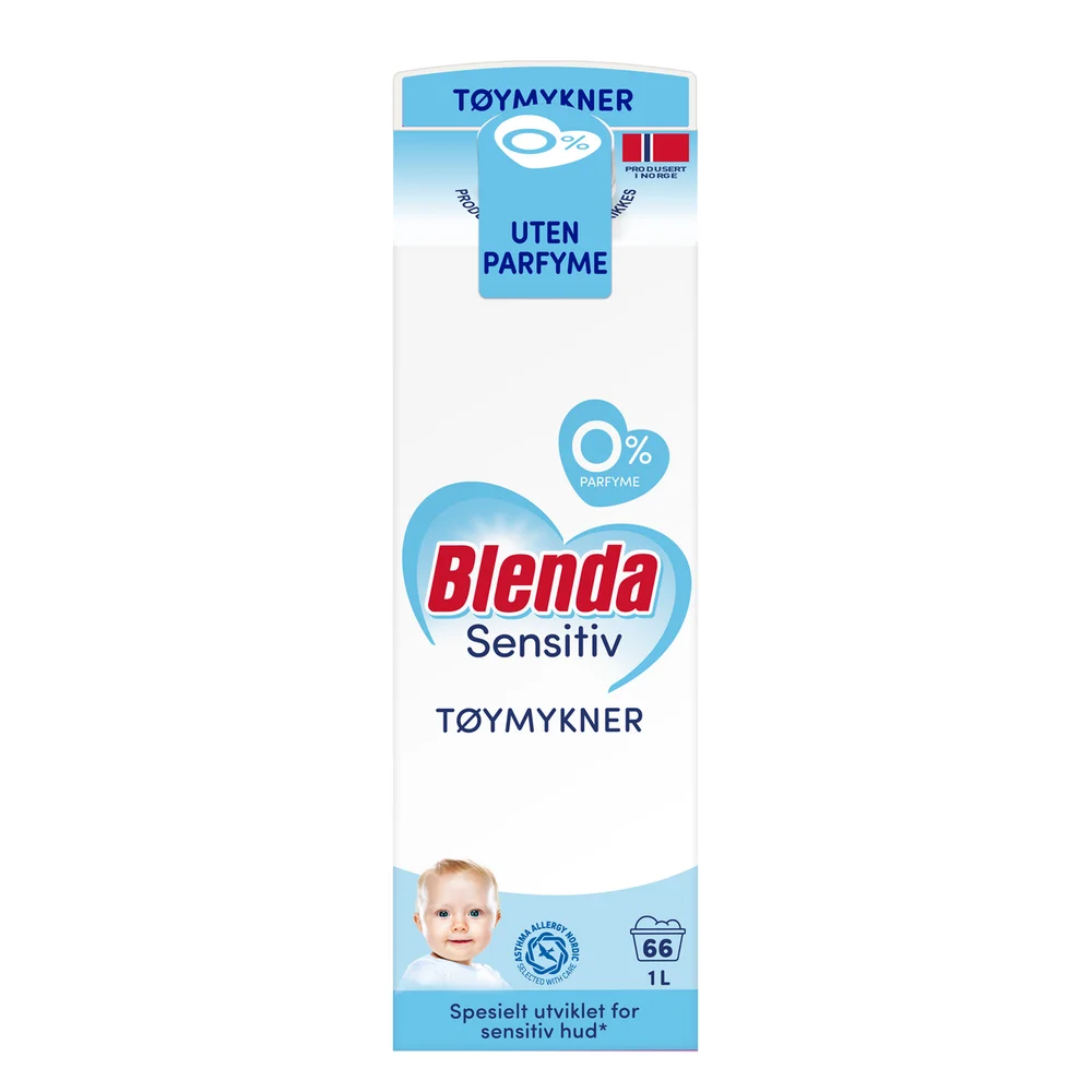 BLENDA SENSITIV TØYMYKNER 1L v:6812483