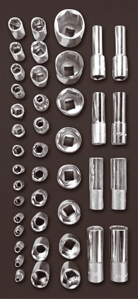 AMPRO PIPENØKKELSETT TOMMER 1/4", 3/ v:6378098 AMPRO PIPENØKKELSETT TOMMER 1/4", 3/ v:6378098