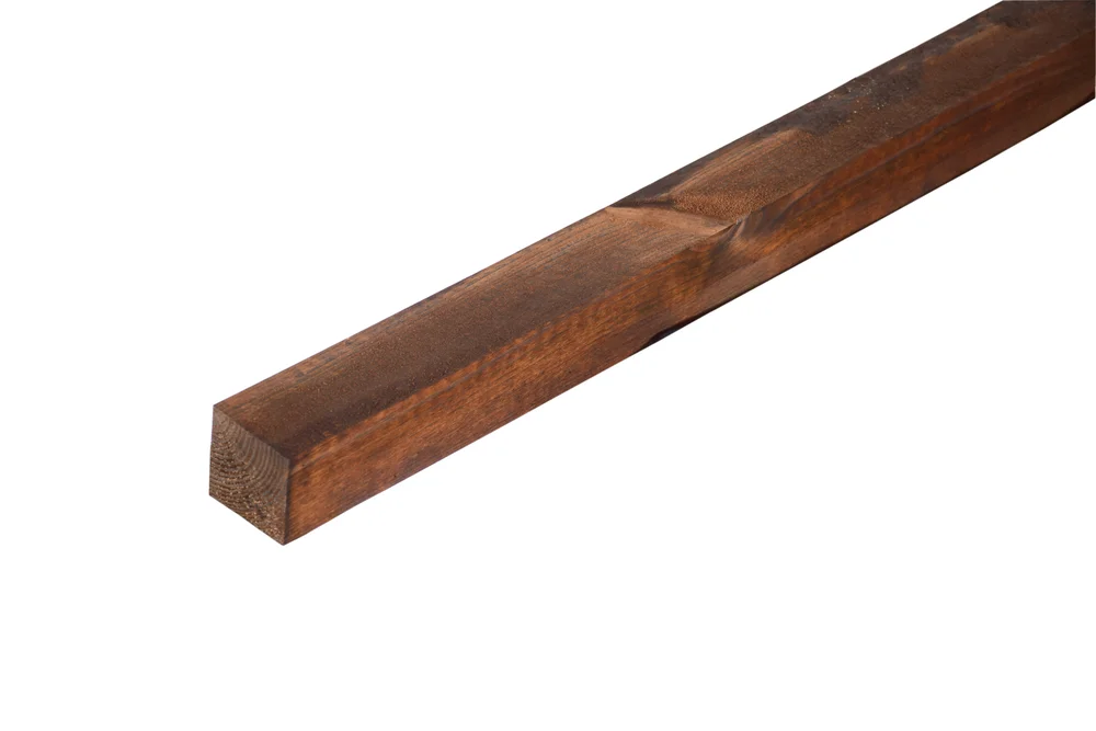 Lekt furu impregnert brun 48×48 mm v:4005681