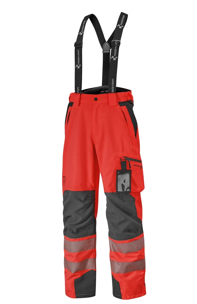 UNIVERN SKALLBUKSE PROTEC 2.0 KL. 2 RØD/SVART v:9835171