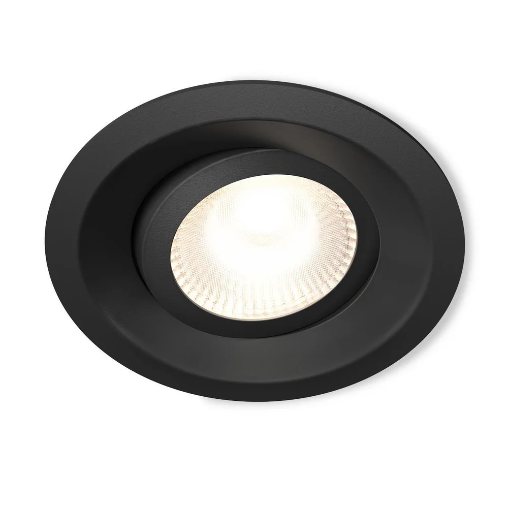 Plejd Downlight, DWN-01 vipbar, Svart, 6-pakning v:7557978
