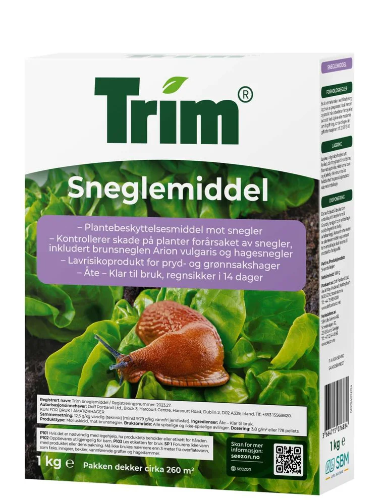 Trim Sneglemiddel 1 kg v:4500214 Trim Sneglemiddel 1 kg v:4500214