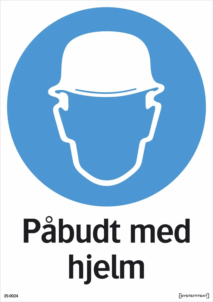 SYSTEMTEXT AB SKILT PÅBUD 210X297 35-0024 v:7769629