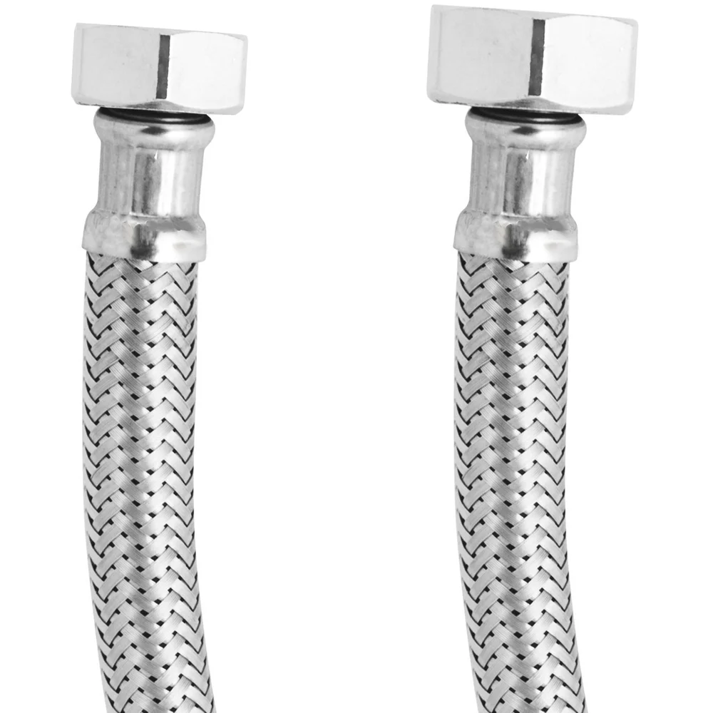 PEX TRYKKSLANGE TIL TOALETT 1/2" X 3/8" 50 CM v:4805835