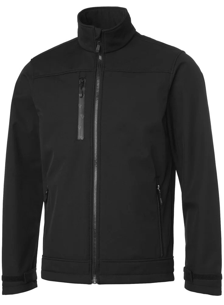 GESTO SOFTSHELLJAKKE ESSENTIAL G335 SVART v:2093591 GESTO SOFTSHELLJAKKE ESSENTIAL G335 SVART v:2093591