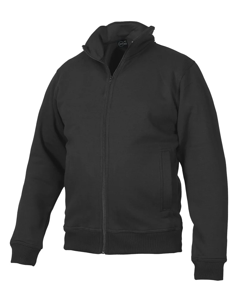 GESTO SWEATJAKKE FULLZIP BASIC G6180 SVART v:7197934 GESTO SWEATJAKKE FULLZIP BASIC G6180 SVART v:7197934