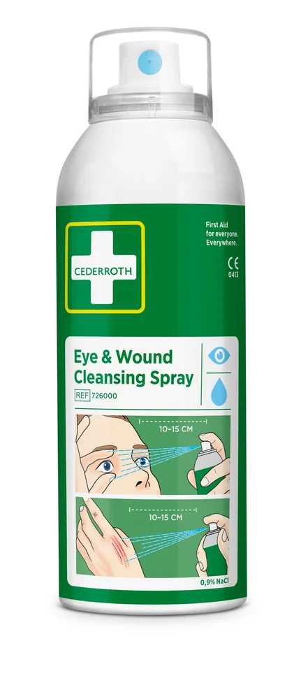 CEDERROTH ØYE- OG SÅRVASKSPRAY 726000 v:4181461