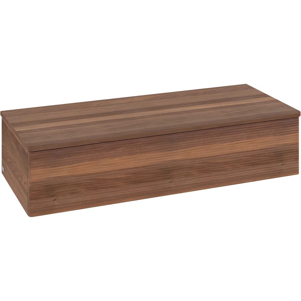 V&B ANTAO SIDESKAP 1 SKUFF RILLET 1200X268X500 VALNØTT/VALNØTT v:4725285