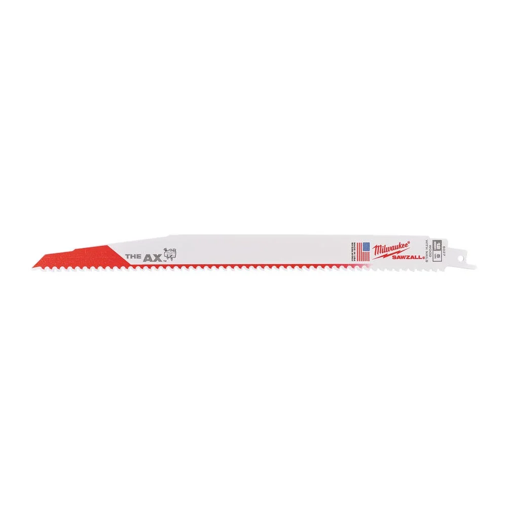 Bajonettsagblad Milwaukee Heavy Duty Rivning The Ax for Tre med Spiker 5 tenner per tomme flerpakning v:9436742
