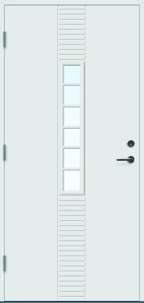 Ytterdør 100×200 Lillehammer kompakt glass hvit v v:4036206 Ytterdør 100×200 Lillehammer kompakt glass hvit v v:4036206