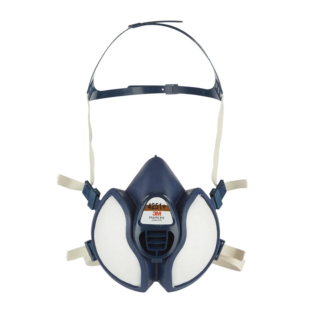 3M Halvmaske vedlikeholdsfri, FFA1P2 R D-filter, 4251+ v:8846861