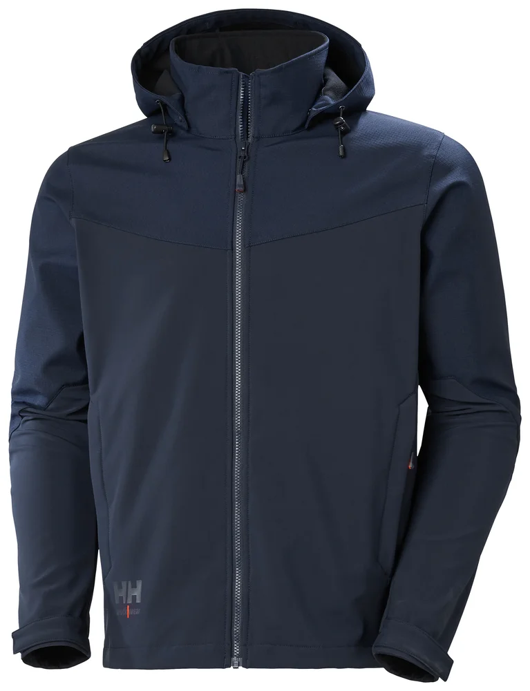 SOFTSHELLJAKKE 74290 MARINEBLÅ 3XL v:8077492
