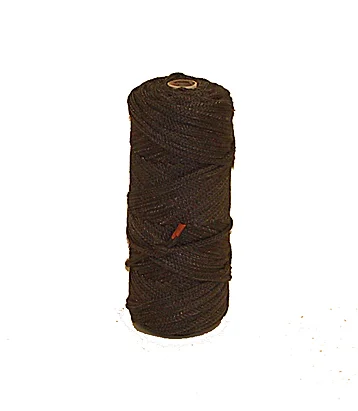 Glassfibersnor flettet Ø5 mm x 100 meter sort v:6951834 Glassfibersnor flettet Ø5 mm x 100 meter sort v:6951834