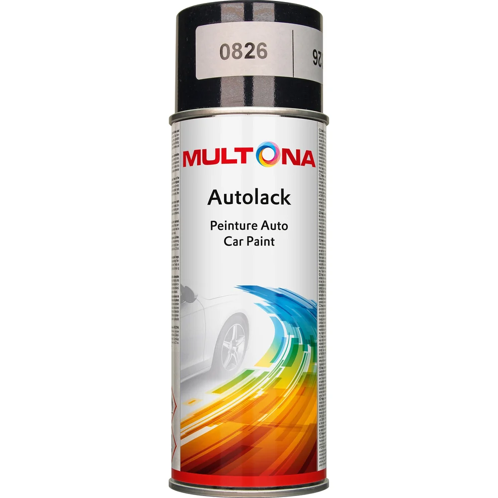 Multona Bilfarge svart 0826, 400 ml v:5521955