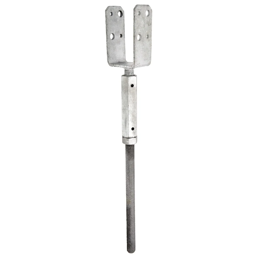 Søylesko csah 98x60x334-408 vf justerbar høyde krt 15 stk v:7610951