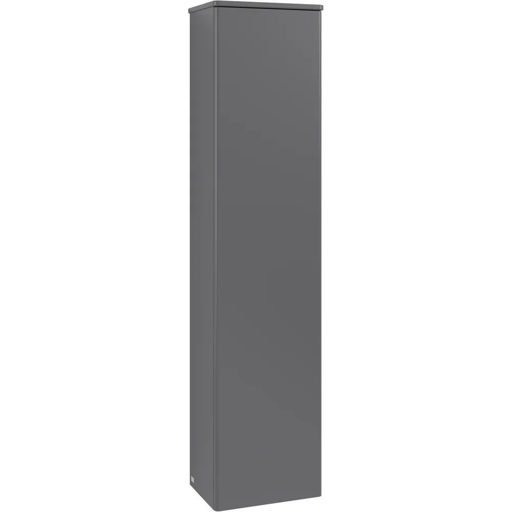 V&B ANTAO HØYSKAP 1 DØR GLATT 414X1719X287 HØYRE ANTRASITT v:2351584