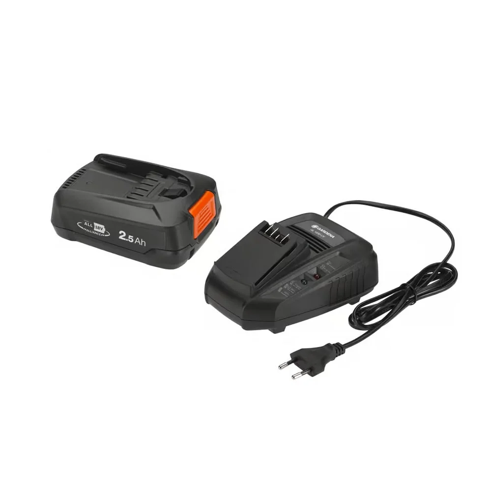 Gardena Batterikit startsett P4A PBA 18 V/45 + AL 1830 CV v:9233290