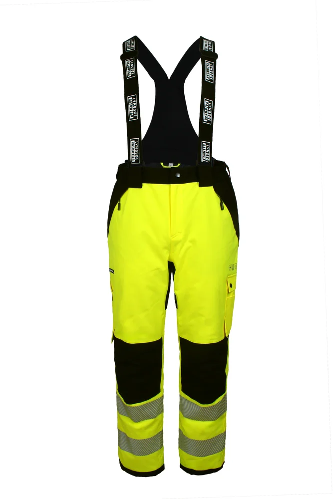Bukse 4-veis stretch foret gul 3XL v:7274781