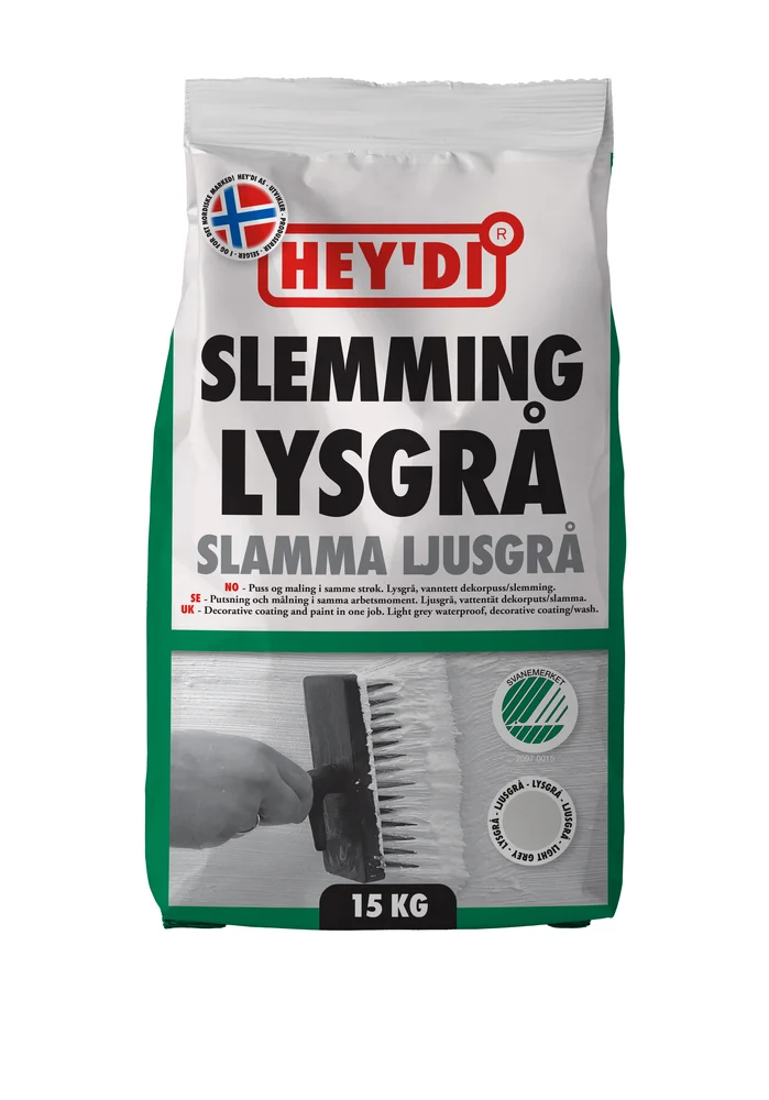 Slemming lysgrå 15 kg v:8682620