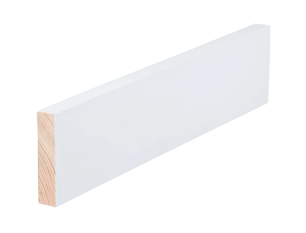 Glattkantlist furu hvit bomull S0502-Y 18x95x4400 mm v:8742793 Glattkantlist furu hvit bomull S0502-Y 18x95x4400 mm v:8742793