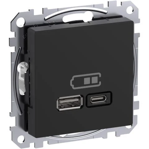 Exxact WDE003983 Schneider Electric USB-Ladeuttak 3099043