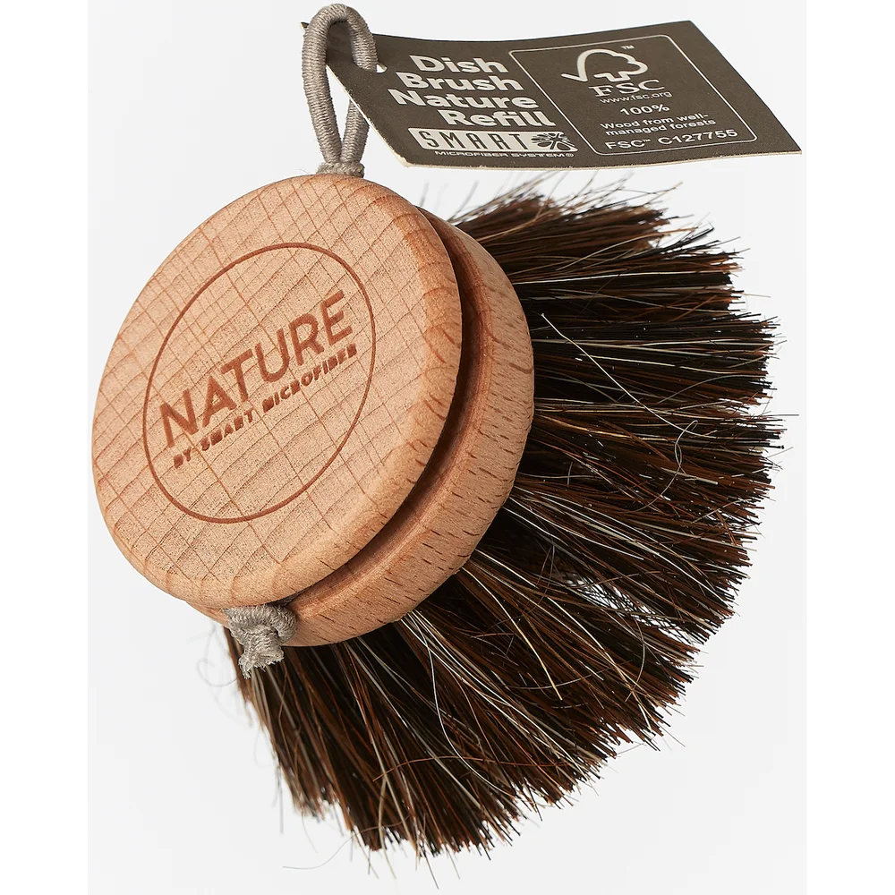 SMART MICROFIBER OPPVASKEBØRSTE NATURE REFILL v:2390327