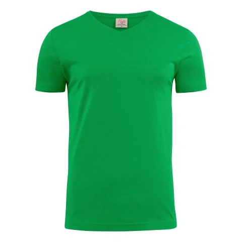 Heavy V-neck Printer T-skjorte 3120986