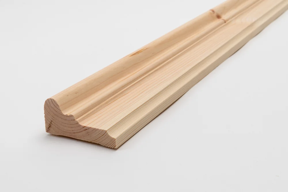 Brystningslist S6 ubehandlet Furu 45×092 mm v:2390544 Brystningslist S6 ubehandlet Furu 45×092 mm v:2390544