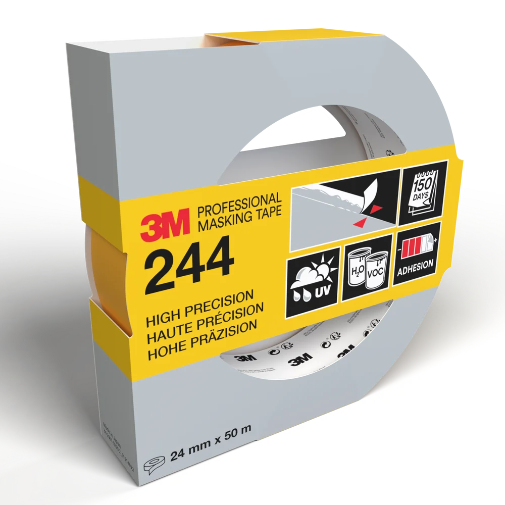 Maskeringstape High precision 50mx24mm Gul – Scotch v:1247694 Maskeringstape High precision 50mx24mm Gul – Scotch v:1247694