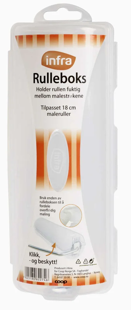 Infra 18 cm rull oppbevaringsboks v:2237678 Infra 18 cm rull oppbevaringsboks v:2237678