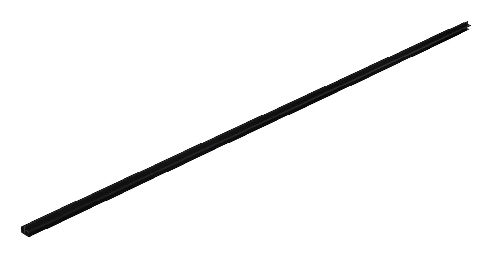 PELA Hörne till garagepanel, svart, 2440 mm v:8373975