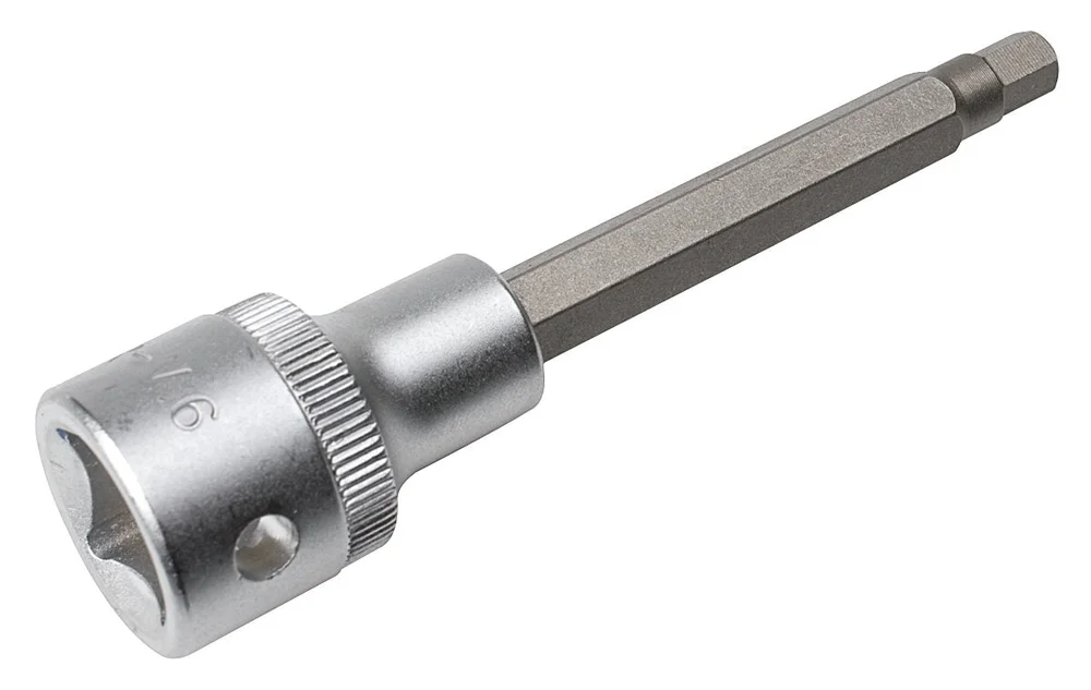 PELA Bitshylsa sexkant 1/2", H10, 100 mm v:1572532 PELA Bitshylsa sexkant 1/2", H10, 100 mm v:1572532