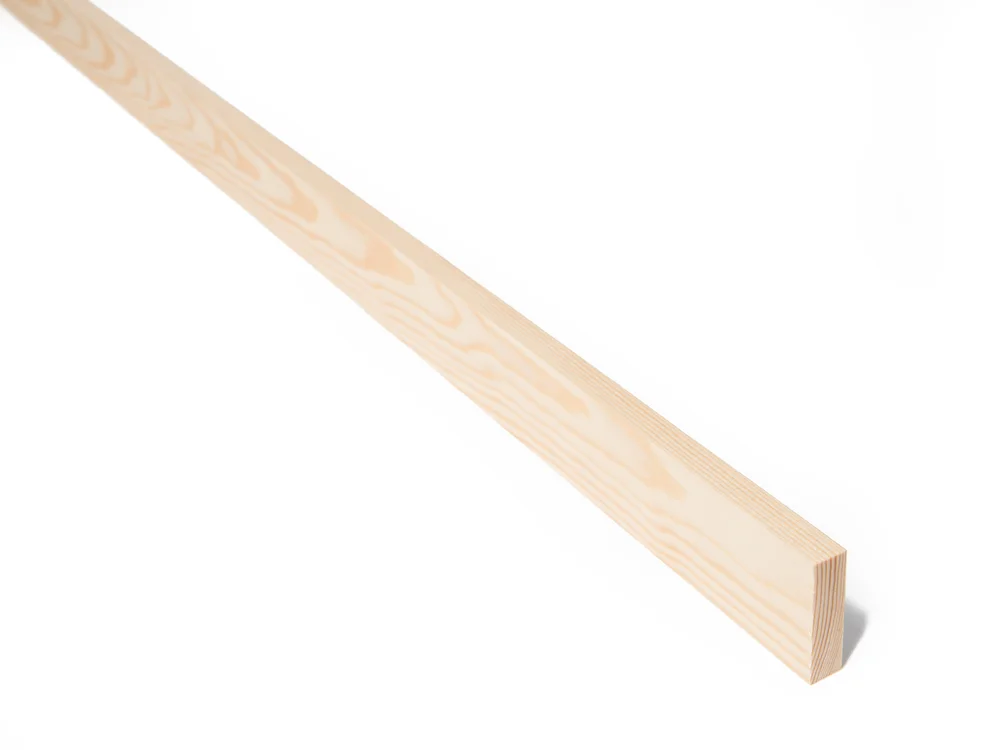 Glattkantlist 12×45 mm ubehandlet furu v:5066248 Glattkantlist 12×45 mm ubehandlet furu v:5066248