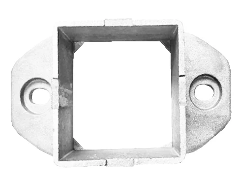 Brakett rekkverk 43 aluminuim hvit v:3567704