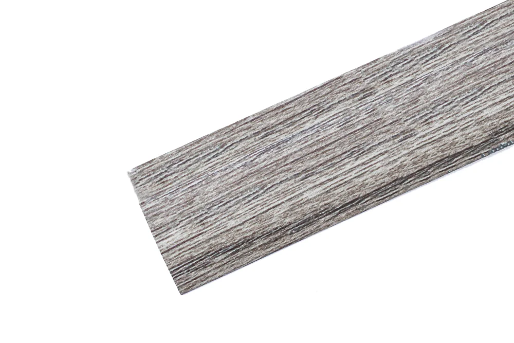 Nivålist nr 6 selvklebende aluminium 1 meter eik grå v:5996447