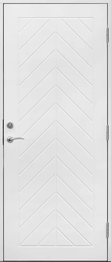Ytterdør Fjell 90×190 cm hvit høyre v:6629625 Ytterdør Fjell 90×190 cm hvit høyre v:6629625