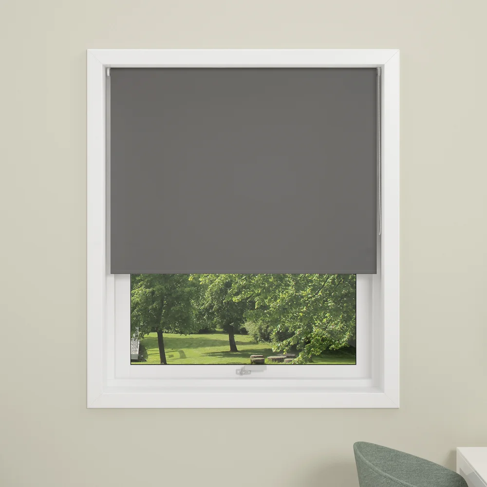 DEBEL RULLEGARDIN UNI MAXI LYSDEMPENDE GRÅ 90X210 v:4324746