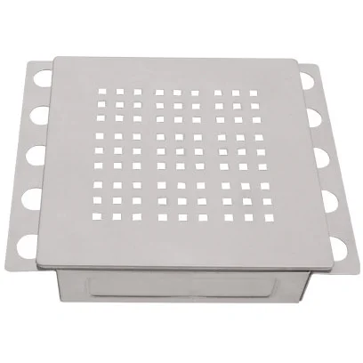 VENTILLUKE BØRSTET STÅL 20X20CM N°7 v:8421783 VENTILLUKE BØRSTET STÅL 20X20CM N°7 v:8421783