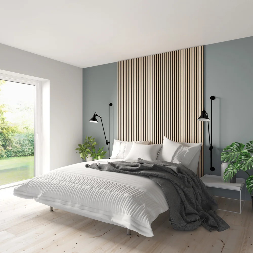 Spilevegg plate eik natur 3000x600x18 mm v:3211306