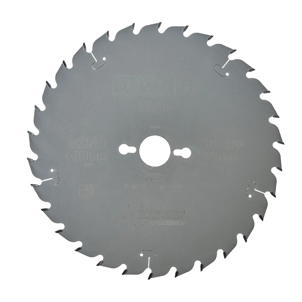 Dewalt Sirkelsagblad for tre & ikke-jernholdige metaller, 250x30 m, 30T, DT4226 v:8429986