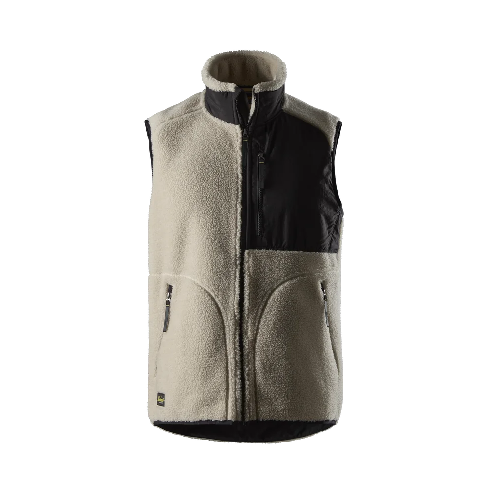 Snickers Workwear teddyvest 8006 lys sand L v:8937805