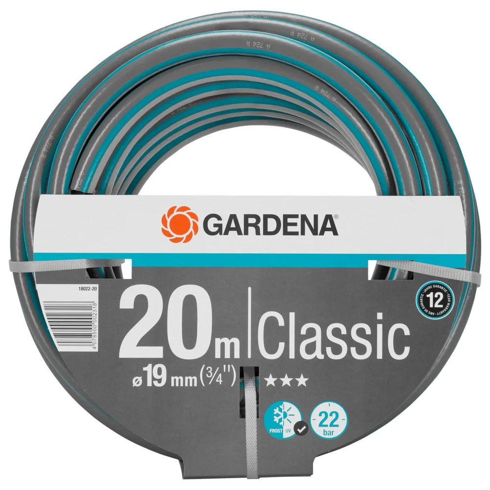 Gardena Slange Classic, 19 mm (3/4"), 20 m v:6470158 Gardena Slange Classic, 19 mm (3/4"), 20 m v:6470158
