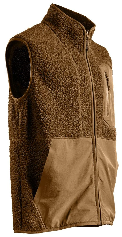Fiberpelsvest 22465 brun XL v:1460793