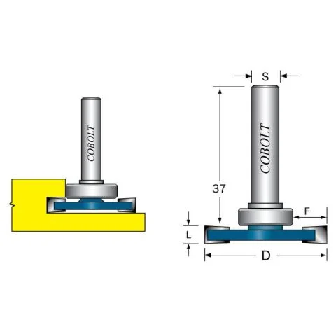 213-5010 Cobolt Skivenotfres 1700141