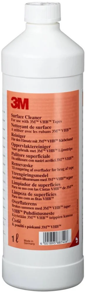 3M 3M VHB SURFACE CLEANER 1L v:3611846 3M 3M VHB SURFACE CLEANER 1L v:3611846