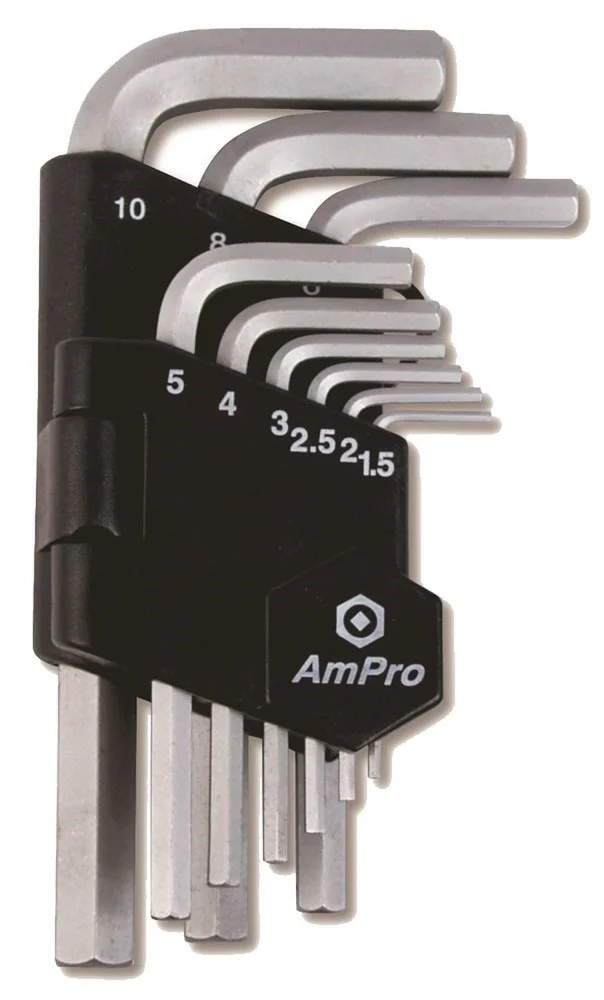 AMPRO SEKSK.NØK.SETT 9 DEL 1,5-10MM v:1038106