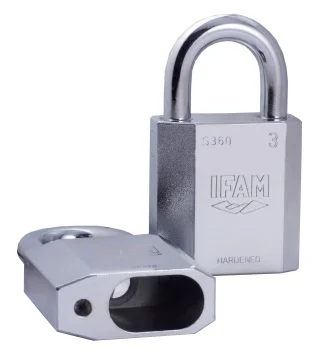 HENGELÅS S360/50 UTEN SYLINDER SV v:9681451