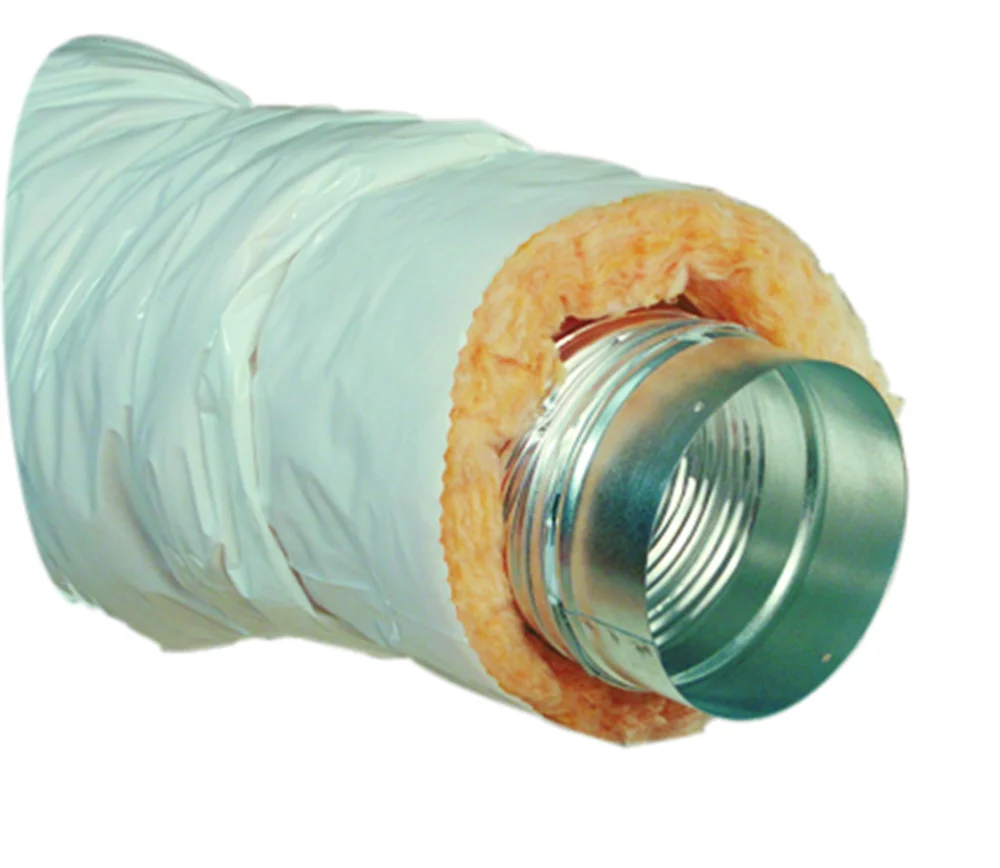 Alukanal isolert 50m/m 3m ø100 ø100 v:5900091 Alukanal isolert 50m/m 3m ø100 ø100 v:5900091
