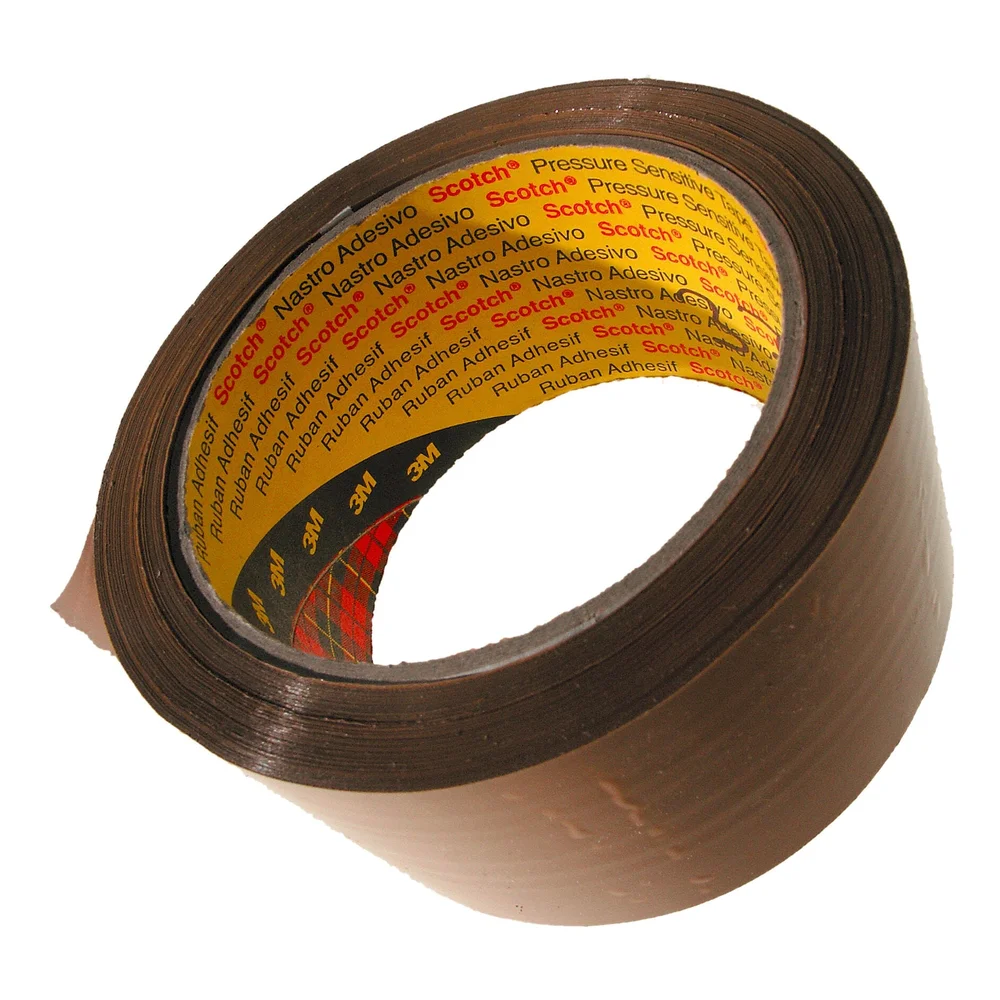 3M Packtejp 6890 PVC, brun, 38 mm x 66 m v:3586451